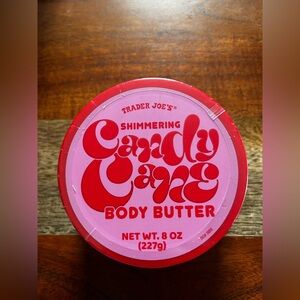 Trader Joe's Candy Cane Body Butter, 8oz, New